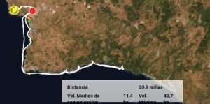 Mapa de Menorca con las mejores playas y calas del sur que nuestros clientes han visitado