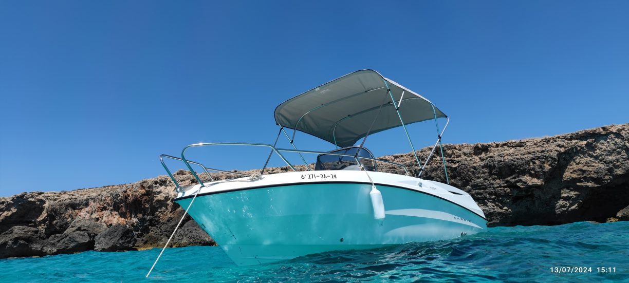 Alquiler de barcos Ciutadella de Menorca barato de Marion 500